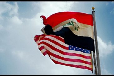 ئاڵای عێراق و ئەمەریکا