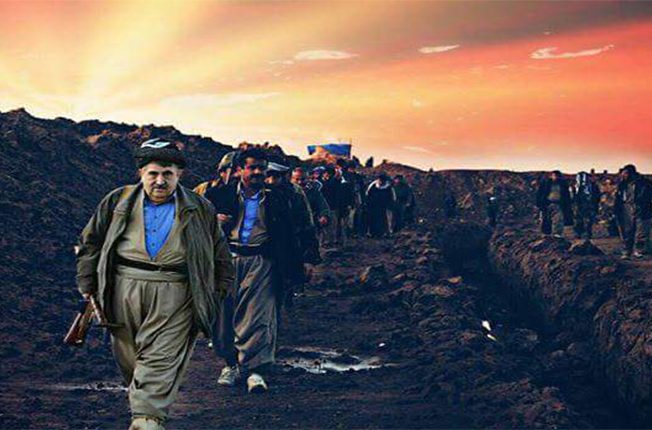 مەحمەدی حاجی مەحمود، سکرتێری حزبی سۆسیالیست دیموکراتى کوردستان و، پۆلێک لەپێشمەرگەکانی حزبەکەى